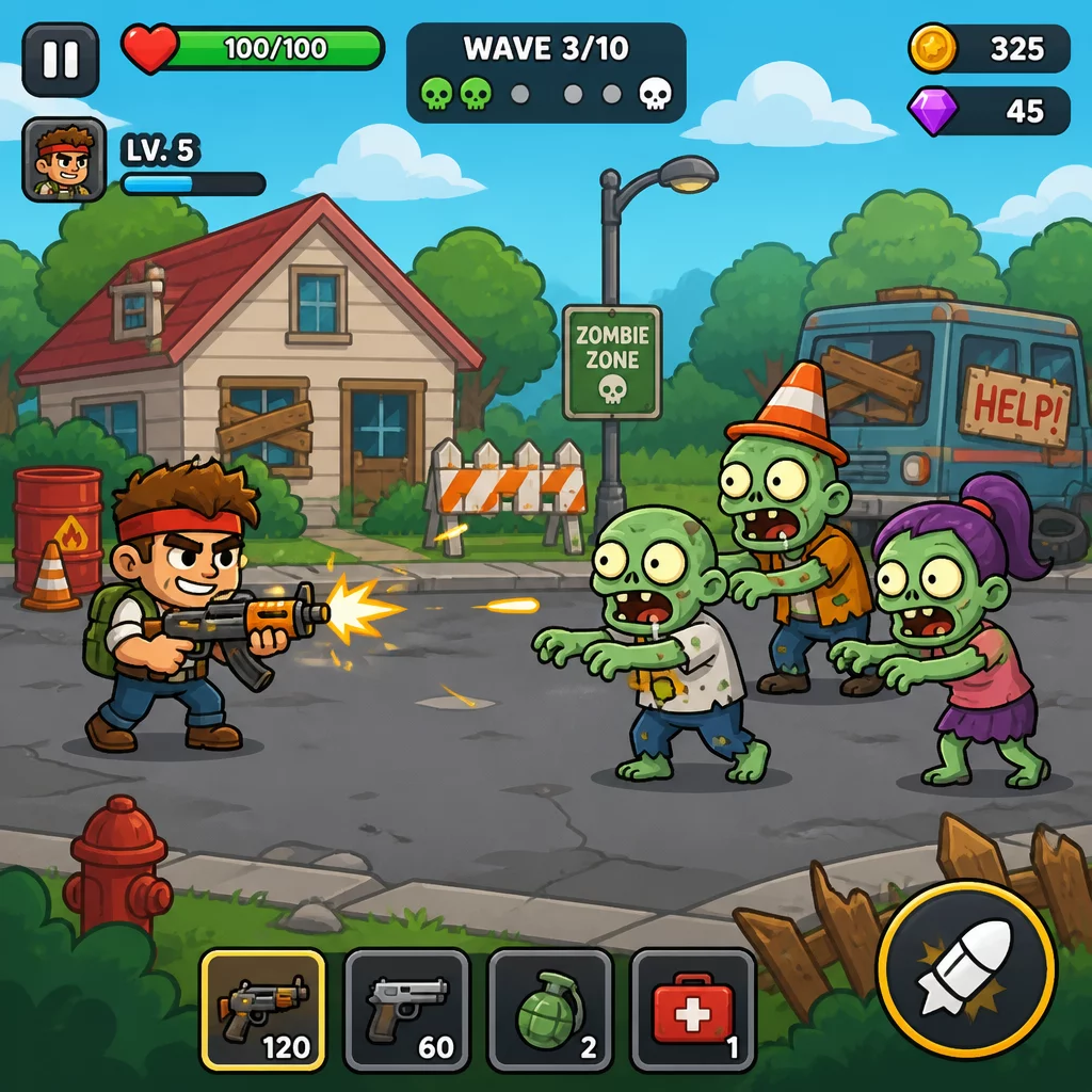 Biozombie Outbreak Survival