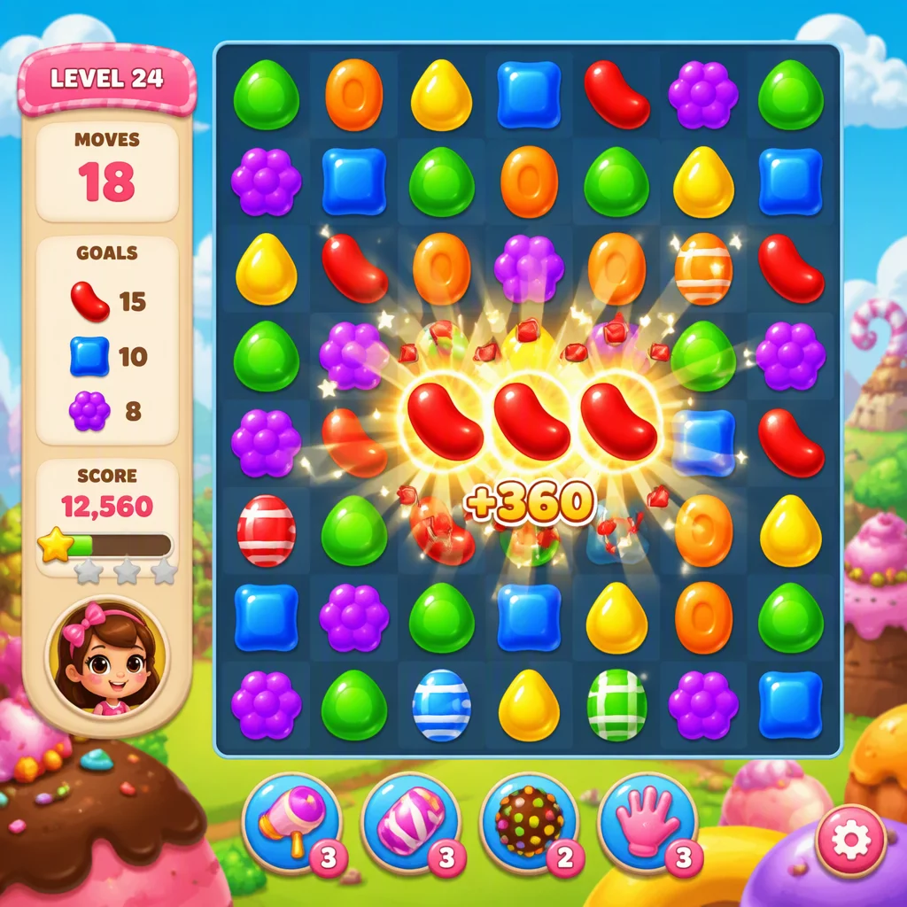 Candy Crusher Mania