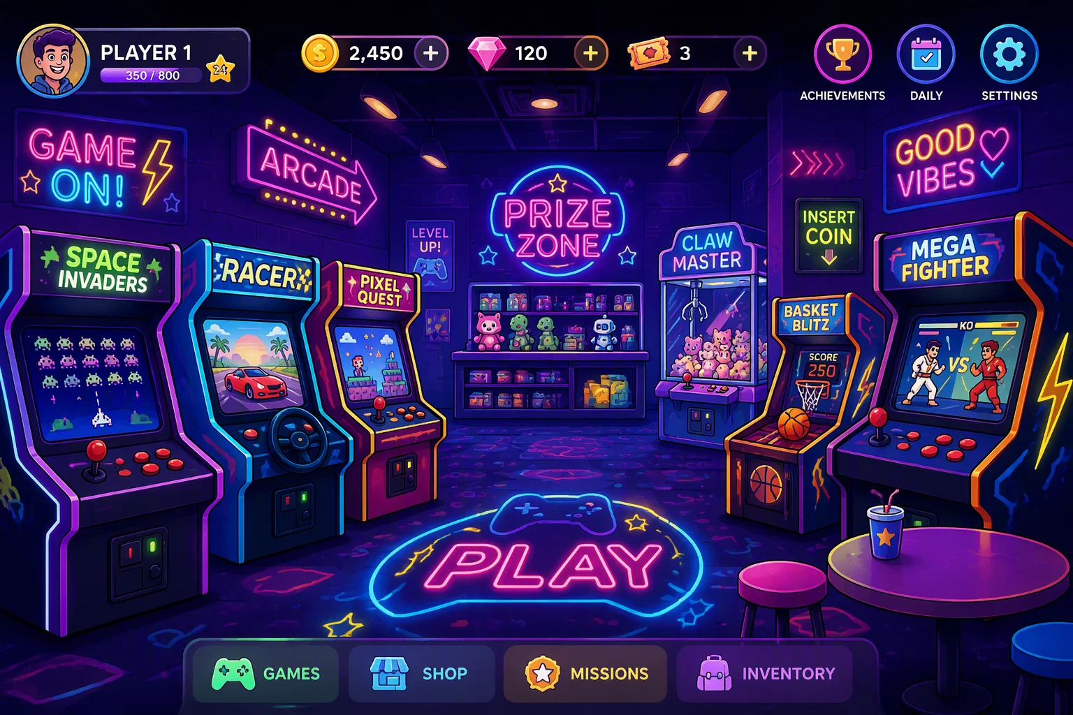 Arcade Crystal Outpost