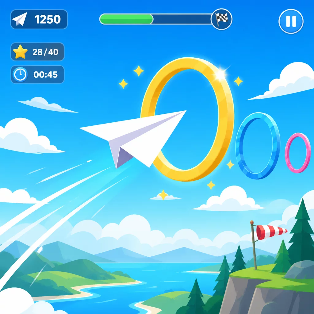 Paper Flight Glider